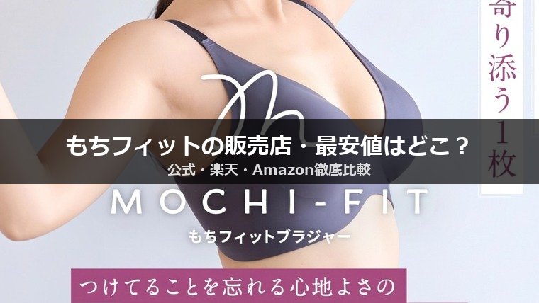 もちフィットの販売店
